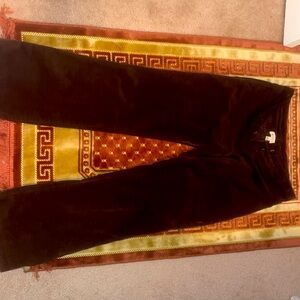 Corduroy pants, brown, size 8, Boot cut!